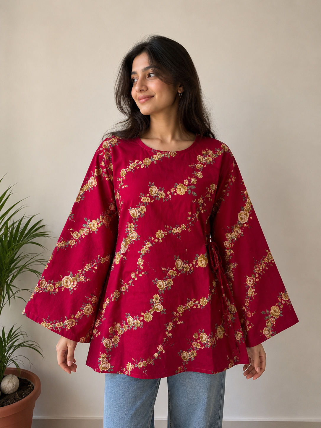 GULABI NOOR KURTI