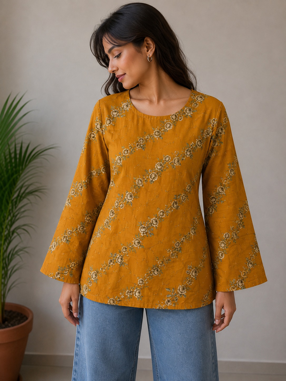 SUN BLUSH KURTI
