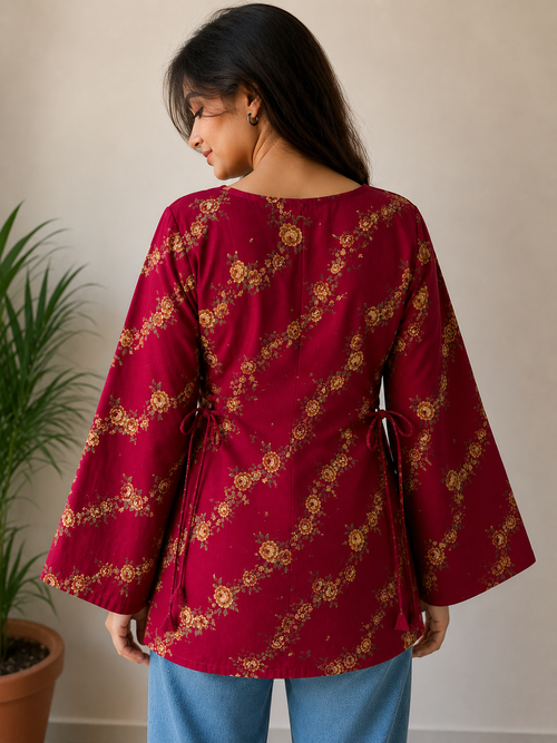 GULABI NOOR KURTI